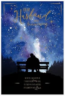 Wishing Well Studios Husband Anniversary Card - for My Husband on Our Anniversary