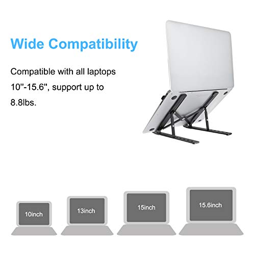 JARLINK-Adjustable-Laptop-Stand-Foldable-Aluminum-Desktop-Laptop-Riser-Compatible-with-MacBook-Air-Pro-HP-Lenovo-Dell-More-Tablet-up-to-156-inches-Black