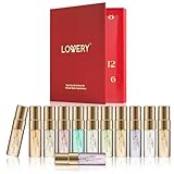 Gifts for Women, Perfume Sampler for Women, 12pc Perfumes for Women and Men, Fragrance Sets, Floral Perfume Samplers for Travel - Birthday Gifts for Women, Gifts for Mom from Daughter