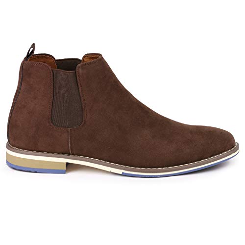 Image of Metrocharm MC130 Men's Formal Dress Casual Ankle Chelsea Boot