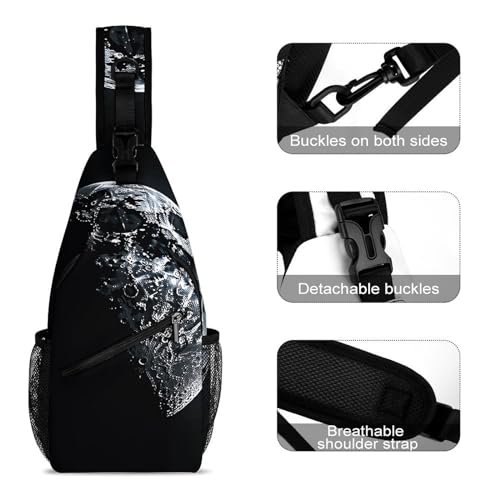 Bolso tipo bandolera sling para hombro y pecho miniatura 3