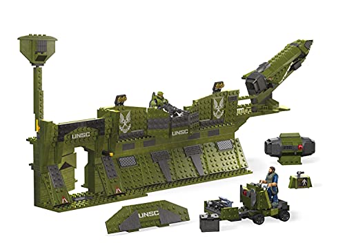 MEGA Construx GNB28 - Halo Infinite UNSC Pelican-Flugschiff, mit 2024 Bausteinen, Spielzeug ab 10 Jahren – Bild 4