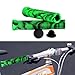 Menolana 2Pcs Bike Handlebar Grips Cycling Bar Covers Soft Multifunctional Nonslip DIY Parts Bicycle Handle Bar Grips for Outdoor, Green