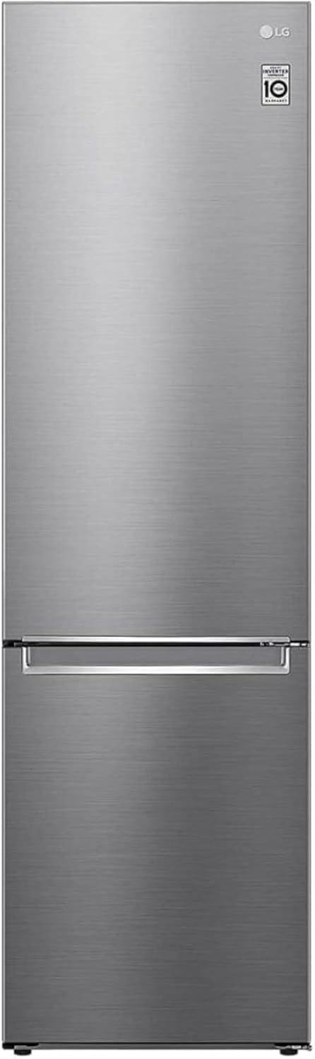 LG GBB62PZGGN Frigorifero Combinato Total No Frost con Congelatore, 384 L, 35 dB, Compressore Smart Inverter, Linear Cooling, Door Cooling, Fresh Converter - Frigo con Freezer e Display LED Interno