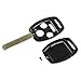 Key Fob Keyless Entry Remote Shell Case & Pad fits Honda 2008-2012 Accord / 2006-2013 Civic EX / 2009-2015 Pilot