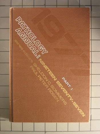 Amazon | Pathology Annual | Sommers, Sheldon C., Rosen, Paul Peter ...