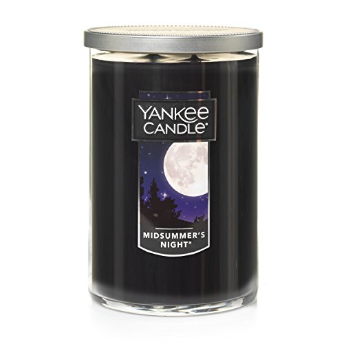 Yankee Candle MidSummer’s Night Scented, Classic 22oz Large Tumbler 2-Wick Candle, Over 75 Hours of Burn Time, Quality Paraffin, Odor Eliminating, Ideal Gift, Highly Fragranced