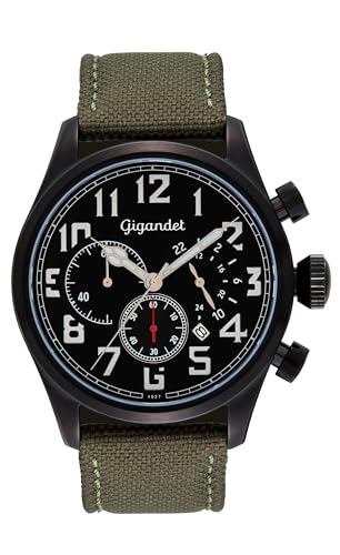 Montre Bracelet Cuir Homme Gigandet Quartz Analogique Japonais 6VNAG4NE/003