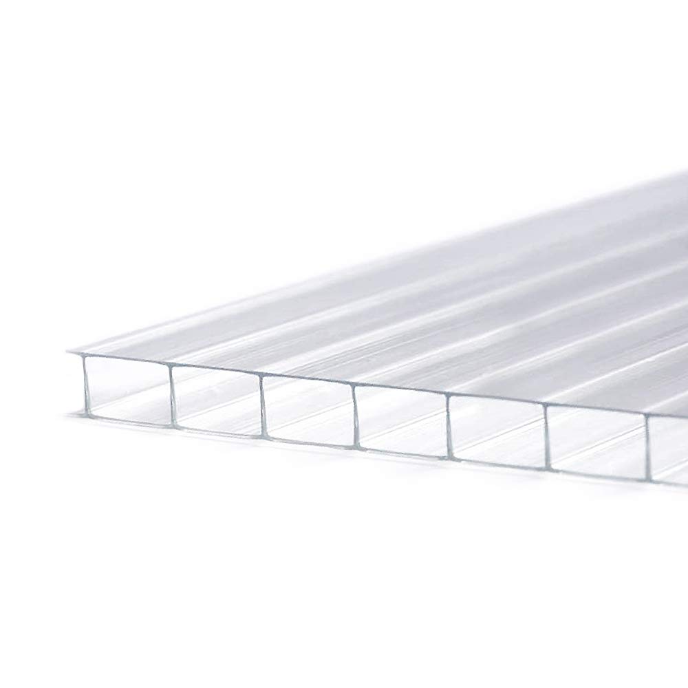 Greenhouse Shading 4MM CLEAR ACRYLIC PERSPEX SHEET 610MM X 610MM PACK