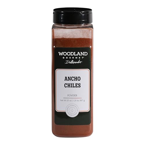 D’allesandro 20 oz. Gluten-Free Ancho Chile Powder, Certified Kosher & Non-GMO