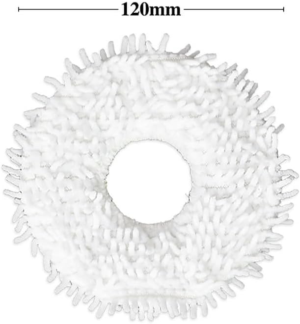 Replacement Steam Mop Cleaning Pads Mop Cloth Rag for Ecovacs N9 N9+ Robotic Vacuum Cleaner Spare Parts Accessories(10pcs)