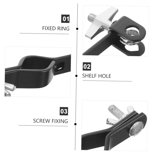 Clip de extensión de abrazadera para cowbell para percusión miniatura 5