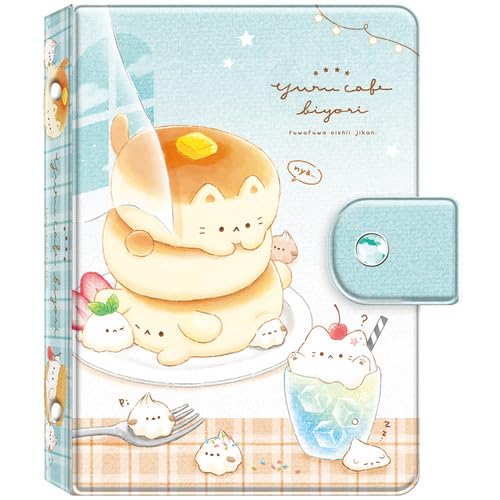 ゆめかわ猫パンケーキ♡ Amazon | ゆるかふぇびより マイシールバインダー パンケーキ ネコ