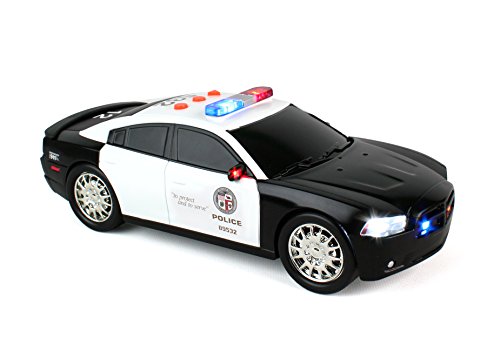 Daron Lapd Motorized Dodge Charger with Lights and Sounds Vehicle