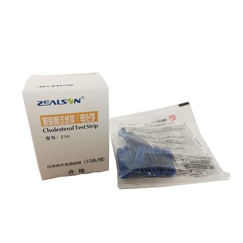 Cholesterol Test Meter Cholesterol Meter Cholesterol Analyzer 3 in 1 UA GLU Monitor (10pcs Cholesterol Strips)