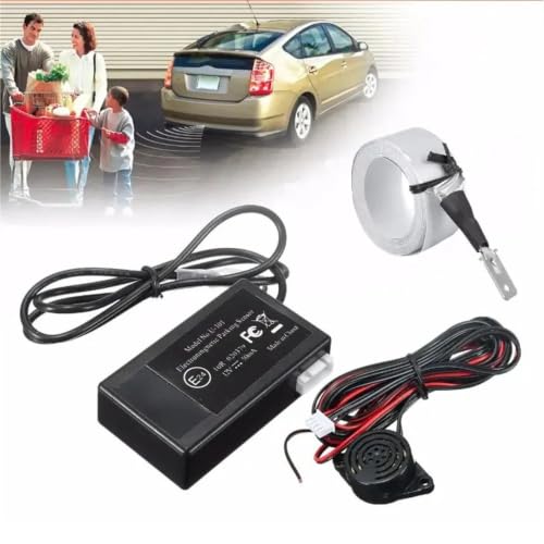 Sensor de estacionamiento electromagnetico coche marcha atras sin agujeros 3