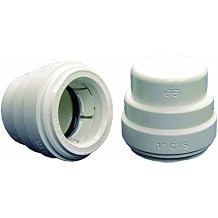 John Guest Speedfit PSEI4628 3/4-Inch CTS Test Cap, 5-Pack