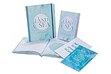  Reisetagebuch zum selber Schreiben inkl. Postkarten, Sammeltasche und herausnehmbaren Reiseplaner. Hardcover Urlaubstage