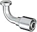 EATON Weatherhead Coll-O-Crimp 43020U-G80 90 Degree Split Flange Tube Elbow Fitting, Steel, 1-1/4" Hose ID, 1-1/4" Nominal Flange Size