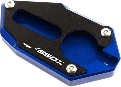 Bracket-Expander Motorräder für Suzuki SV650X 2018-2020 SV650 SV 650 2016-2020 Motorrad Cnc Fuß Seitenständer Verlängerungspolster Stützplatte(F)