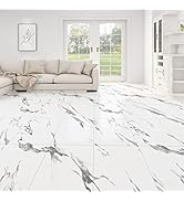 Amazon | フロアタイル 大理石 フローリングシート 貼るだけ 30cm×30cm