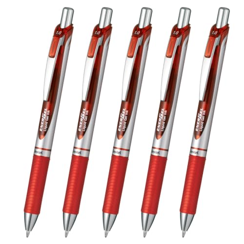 Amazon | ぺんてる ボールペン ゲルインキ エナージェル ノック式 1.0