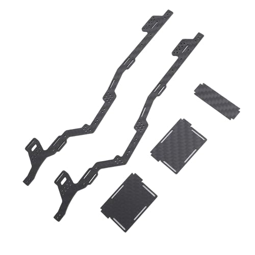 Kit de Chassi de Fibra de Carbono, Quadro de Chassi de Fibra de Carbono Com Ajuste de Suspensão Apri
