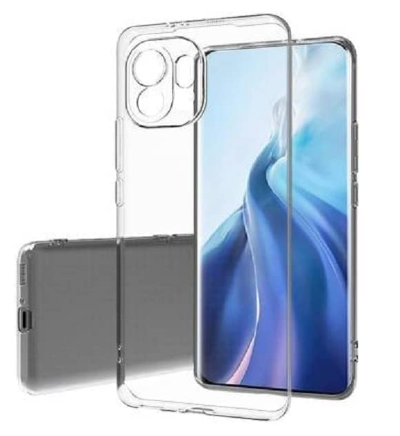 Image of COVERBLACK Soft Rubber Back Cover Compatible Model for MI REDMI A1 (2022 Model) - Transparent
