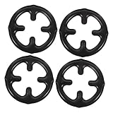 CIYODO 4 Stück Teiliges Hitzebeständiges Ständer für Kaffeemaschine Runder Herdtopf Rack Rutschfester Kaffeekannen Halter für Gasherd Multifunktional als Topfträger und Tischständer