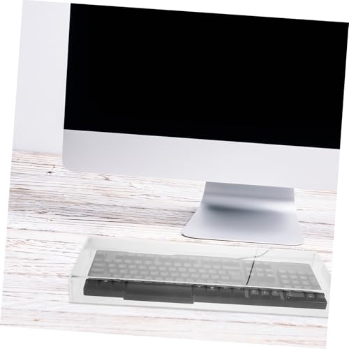 Protector de teclado para oficina hecho de acrílico resistente 2