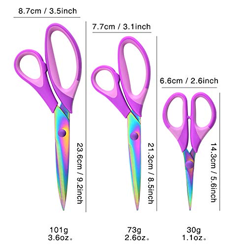 Scaiktig TGF-103 Craft Scissors Set Of 3 Pack thumb #4
