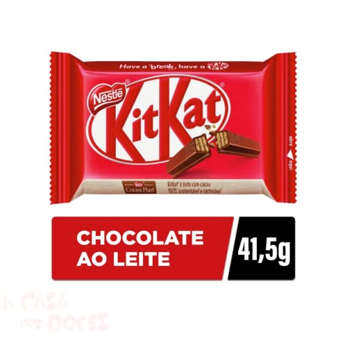 Chocolate Kit Kat Ao Leite 41,5gr C/24un - Nestlé