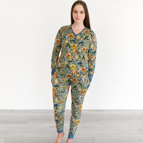 Image of Little Sleepies Womens Pajama Top, Viscose from Bamboo Henley Nursing Shirt