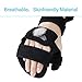 REAQER Stroke Hand Brace Soft Resting Hand Splint Support Finger Wrist Immobilizer for Stroke Hand Pain Tendinitis Sprain Fracture Arthritis Dislocation (S, Right)