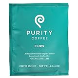 Purity Coffee FLOW Medium Roast Organic Coffee - USDA Certified Organic Specialty Grade Arabica Sing