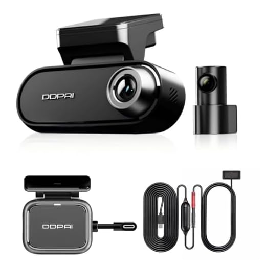 DDPAI N5 Dual Radar IA + OBD Kit Câmera Veicular Frontal/Traseira 4K +1080P 32G eMMC, ADAS, WiFi 5G, GPS, G-Sensor, Visão Noturna, Monitor Estacionamento 24h, Detecção Movimento IA(Sem Cartão SD)