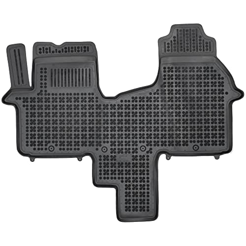 MOTOS Tapis de voiture en caoutchouc pour Renault Trafic III 2014-2021 Améliorez votre confort de voyage avec le tapis antidérapant pour voiture - tapis de...