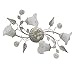 Produktbild MW-Light 242014704 Deckenleuchte Florentiner Metall Beige Glas Weiß Matt 4 Flammig x 60W