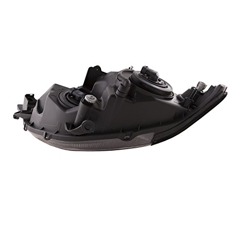Headlightsdepot Black Housing Halogen Headlight Compatible With Lexus Rx300 1999-2003 Includes Left Driver And Right Passenger Side Headlamps #TOP3