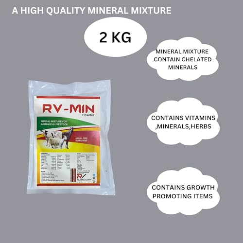 RV MIN Mineral Mixture Pouch for Cow Milk Booster (2 KG Pouch)