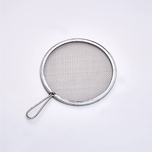 1 Piece Stainless Steel Filter Mesh Ceramic Glaze Filter Mesh Stainless Steel Sieve Strainer Pottery Filter With Handle Glaze Mud Strainer Sifter For Clay Pottery Art, Round #TOP1