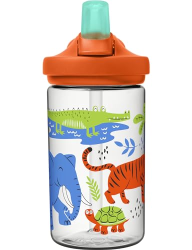 Image of CamelBak Eddy+ Kids Bite Valve Straw Tritan Renew Water Bottle | Kids, with Tritan Renew