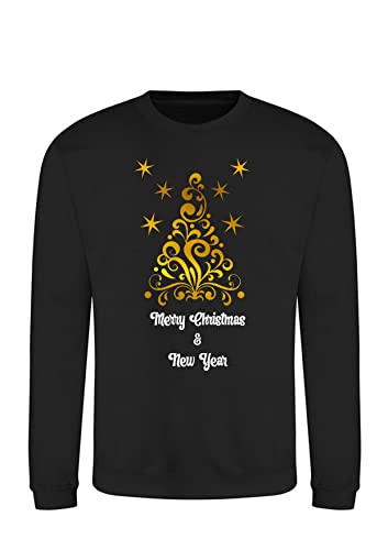 Sweat-shirt pour adultes Edward Sinclair noir XXL imprimé multicolore