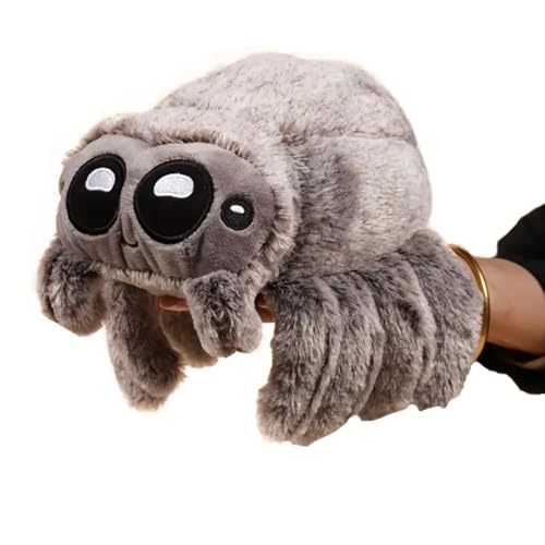Jorkei Spider Plush Toy 9 inches - This Cute Spider Plush Animal Toy is Perfect for Birthday Gifts Halloween and Valentines Day Alone!