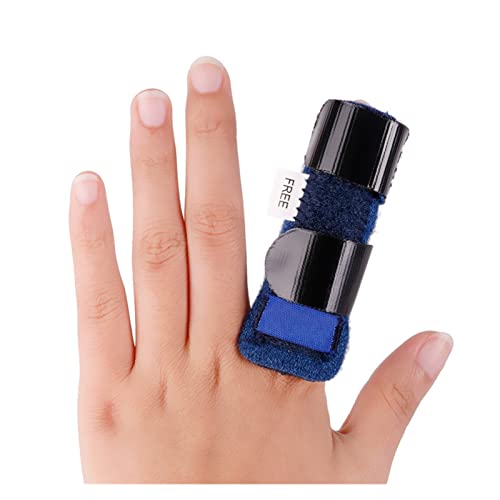 Guanwou 2 unids Férula de Dedo Ajustable Férula de Soporte Protector de Apoyo Dedido Fractura Fractura Fijación First Aid Herramientas de atención médica Cover