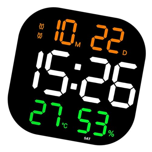 ��^�f�B�X�v���C LED �f�W�^���ڊo�܂����v ���x���x���j�^�[ �����R���^�C�}�[�t�� �ƒ�p �Q�� �I�t�B�X�p ���ʃf�W�^���ڊo�܂����v