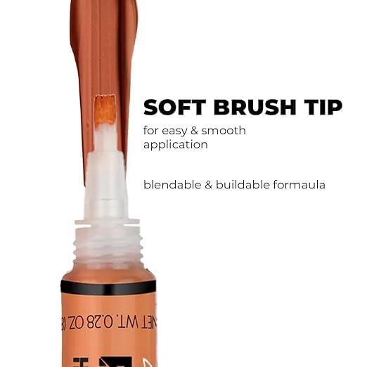 Image of Pro HD Conceal Liquid Concealer for Face Makeup, Full Coverage Beauty Colour Corrector, Ideal for Dark Circles, Women,8g (Orange-2p)