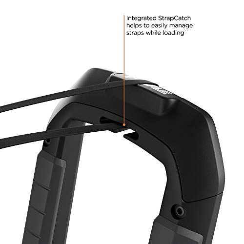 Thule Hull-a-Port Aero Rooftop Kayak Carrier, BLACK, 1 Kayak