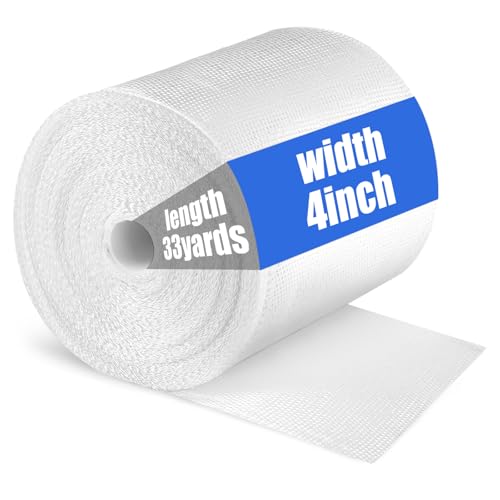 Image of Fiberglass Cloth Tape, 6 oz, 4 inch Wide by 33 yd, 99FT Non Adhesive Woven Fiberglass Fabric Roll for Repair Reinforced, Joint, Seams, Molding, Insulation