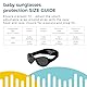 Babybanz Retro Sonnenbrille schwarz, 0-2 Jahre